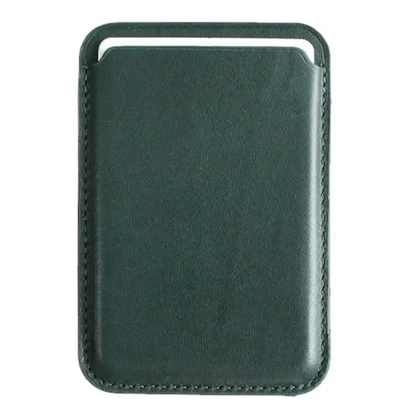 NEW Leather Phone Magnetic Card Wallet Apple Compatible - Multiple Colors Avail! - Picture 9 of 14